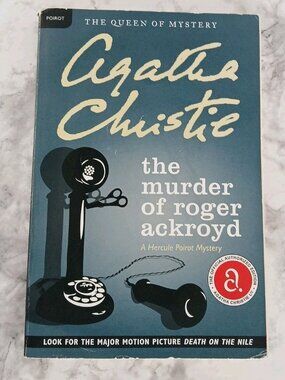 Agatha Christie The Murder of Roger Ackroyd Paperback Hercule Poirot Mystery